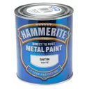 Hammerite White Satin Metal paint, 750ml