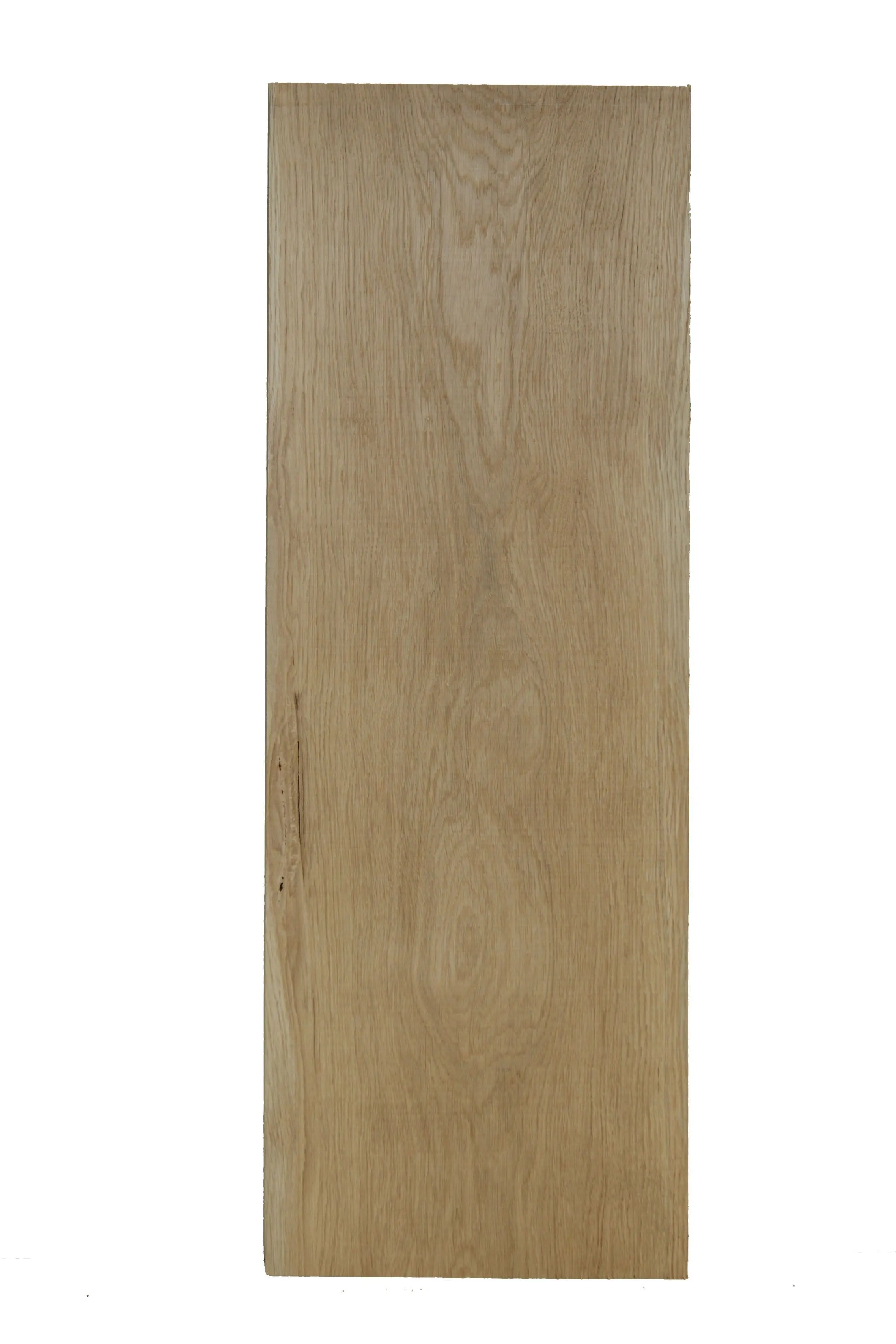 Square edge Oak Furniture board, (L)0.9m (W)300mm (T)25mm