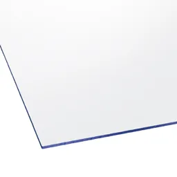 Styrene Clear Polystyrene Flat Glazing sheet, (L)1.2m (W)0.6m (T)2mm