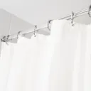 Croydex Modular Shower Curtain Rail Kit Chrome - AD118941