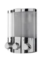 Croydex Trio Euro Chrome Triple Wall Hung Soap Dispenser - PA661041