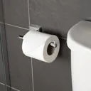 Croydex Chester Flexi-Fix Chrome Wall Hung Toilet Roll Holder - QM441141