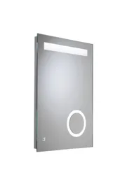 Croydex Carrock LED Bathroom Mirror with Demister Pad 640 x 405mm - Mains Power