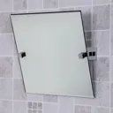 Croydex Flexi Fix Square Bathroom Mirror 380 x 380mm - QM441041