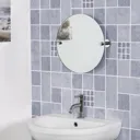 Croydex Flexi Fix Bathroom Mirror 380 x 380mm - QM411041