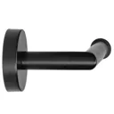 Croydex Flexi-Fix Epsom Toilet Roll Holder Matt Black - QM481121