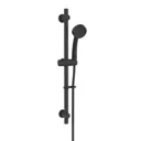 Croydex Presion 1 Function Shower Handset & Riser Kit Matt Black - AM300021