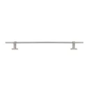 Croydex Flexi-Fix Chiswick Brushed Silver effect Wall-mounted Towel ring (W)152mm