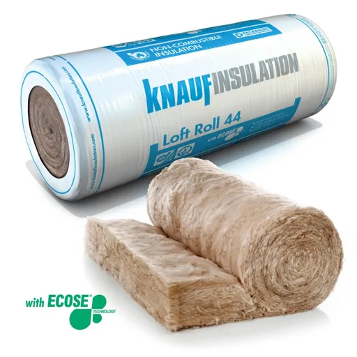 Knauf Insulation Loft Roll 44 Combi Cut  150 x 1140mm x8.05m (9.18m2)