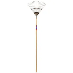 Spear and Jackson Neverbend Stainless Steel Flexo Lawn Rake