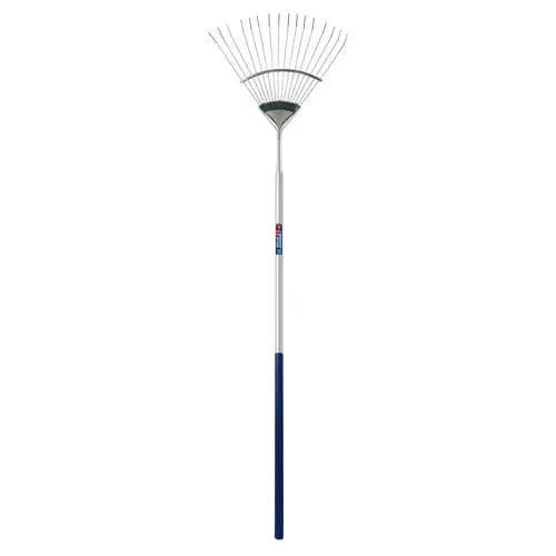 Spear and Jackson Select Stainless Steel Flexo Lawn Rake - 1.6m