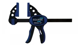 Eclipse One Handed Bar Clamp  Quick Release Trigger  6"