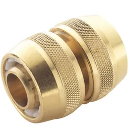Spear and Jackson Brass Hose Repair Connector - 3/4" / 19mm, Pack of 1