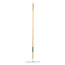 Kew Gardens Carbon Steel Soil Rake - 1.5m