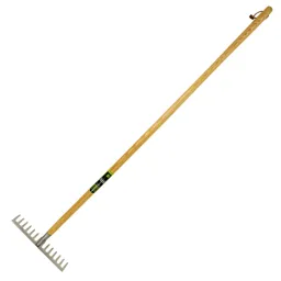 Kew Gardens Stainless Steel Soil Rake - 1.5m