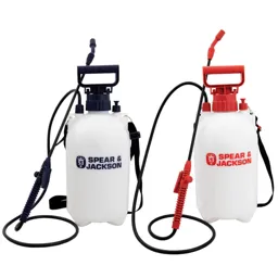 Spear and Jackson 2 Piece Pressure Sprayer Twin Pack Set - 5l