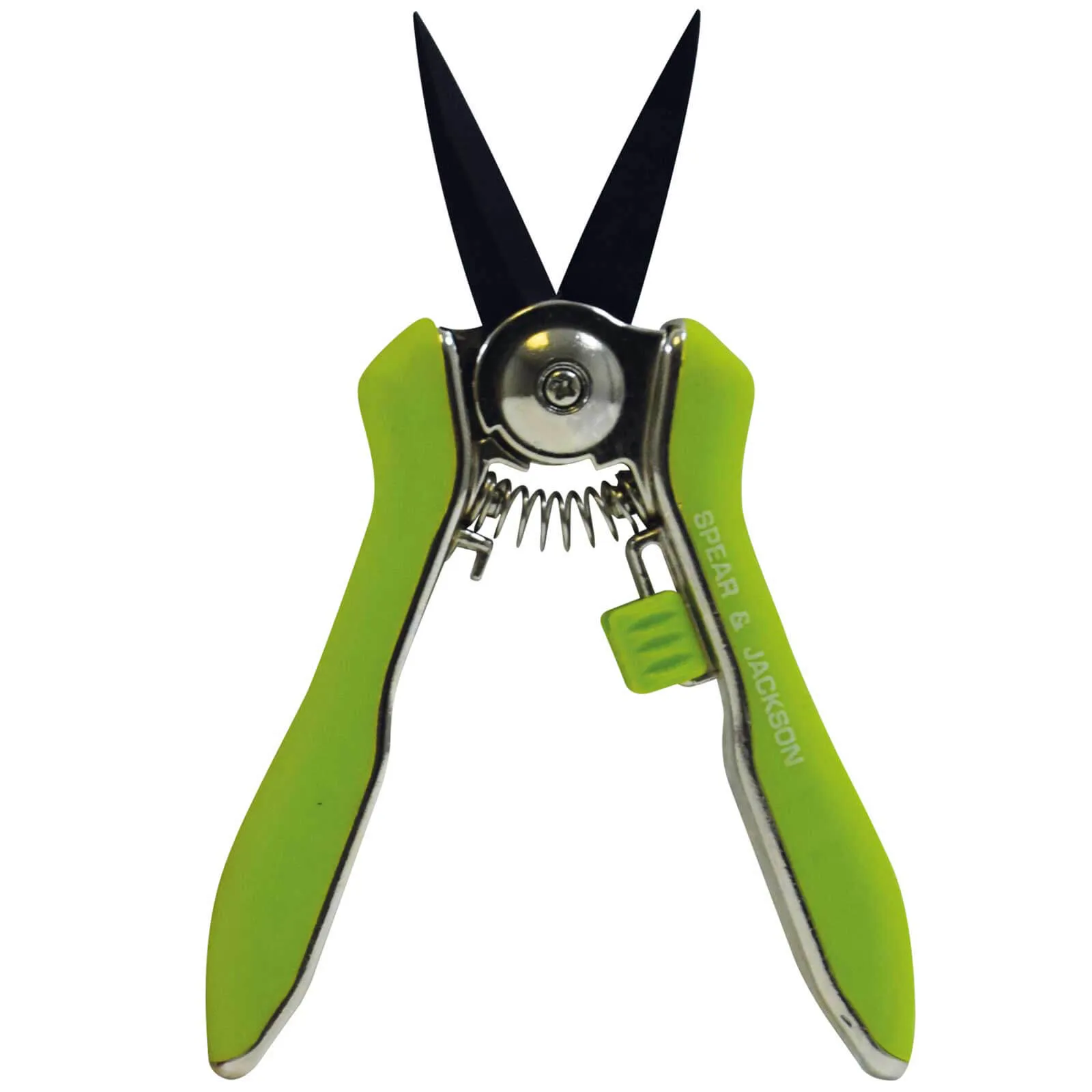 Spear and Jackson Colours Green Garden Snips - 160mm