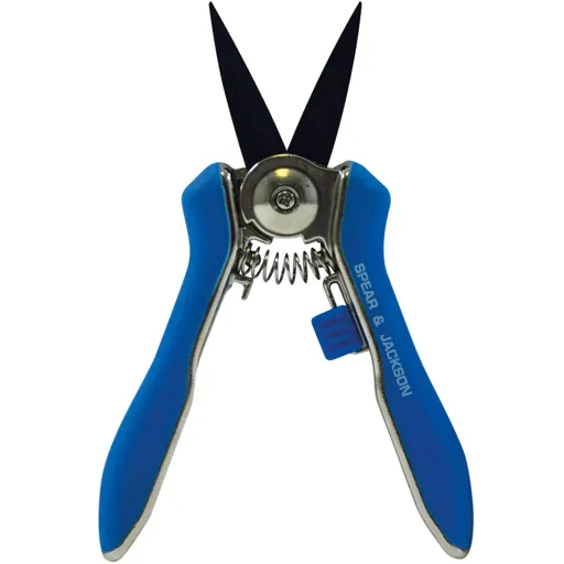 Spear and Jackson Colours Blue Garden Snips - 160mm