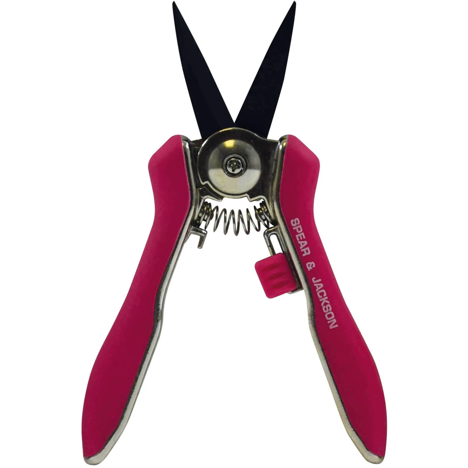 Spear and Jackson Colours Pink Garden Snips - 160mm