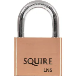 Squire Lion Series Brass Padlock - 50mm, Standard