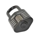 Henry Squire Push Button Combination Padlock - 60mm, Long