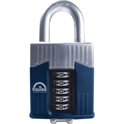 Henry Squire Warrior High-Security Shackle Combination Padlock - 65mm, Standard