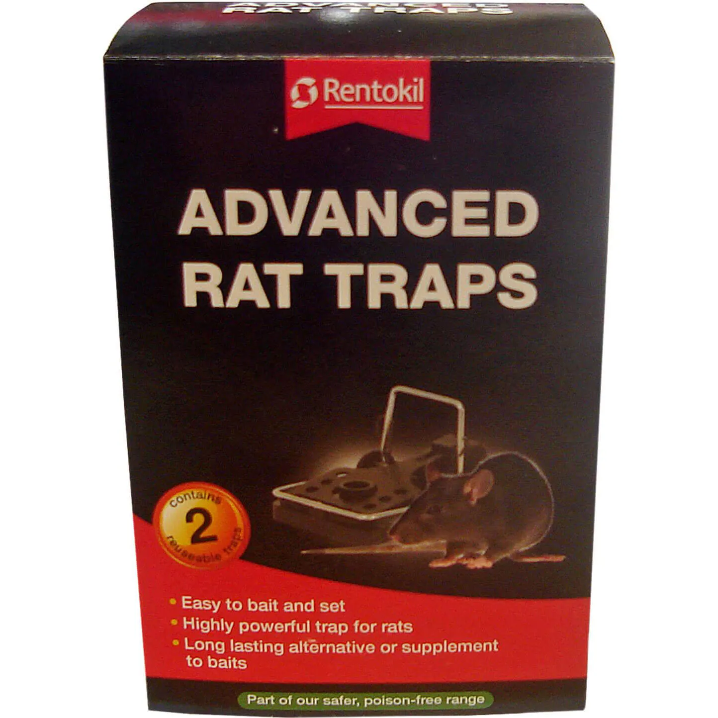 Rentokil Advanced Rat Traps - Pack of 2