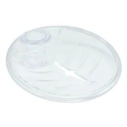 Triton Shower accessories Clear Soap dish (D)40mm (W)47mm