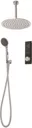 Triton HOME Thermostatic Digital Shower with Adjustable & Ceiling Fixed Head - Gravity Fed / Pumped