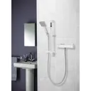 Triton Excellente Single-spray pattern Rear fed Chrome effect Thermostatic Shower