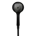 Triton 5-spray pattern Black Shower head