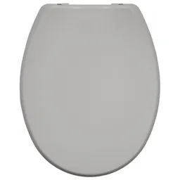 Bemis 2850CPT Buxton STA-TITE Round Whisper Grey Toilet Seat