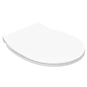 Bemis 2070PB Naples STA-TITE Round White Soft Close Toilet Seat