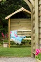 Forest Cadiz Arbour 1970 x 1690 x 730mm Treated Timber