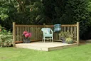 Forest Patio Decking Kit 2.4 x 2.4mtr Treated Timber