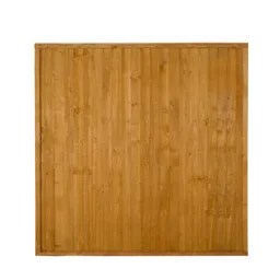 Closeboard Fence panel (W)1.83m (H)1.83m, Pack of 3
