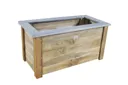 Forest Cambridge Planter 100x50cm Treated Timber