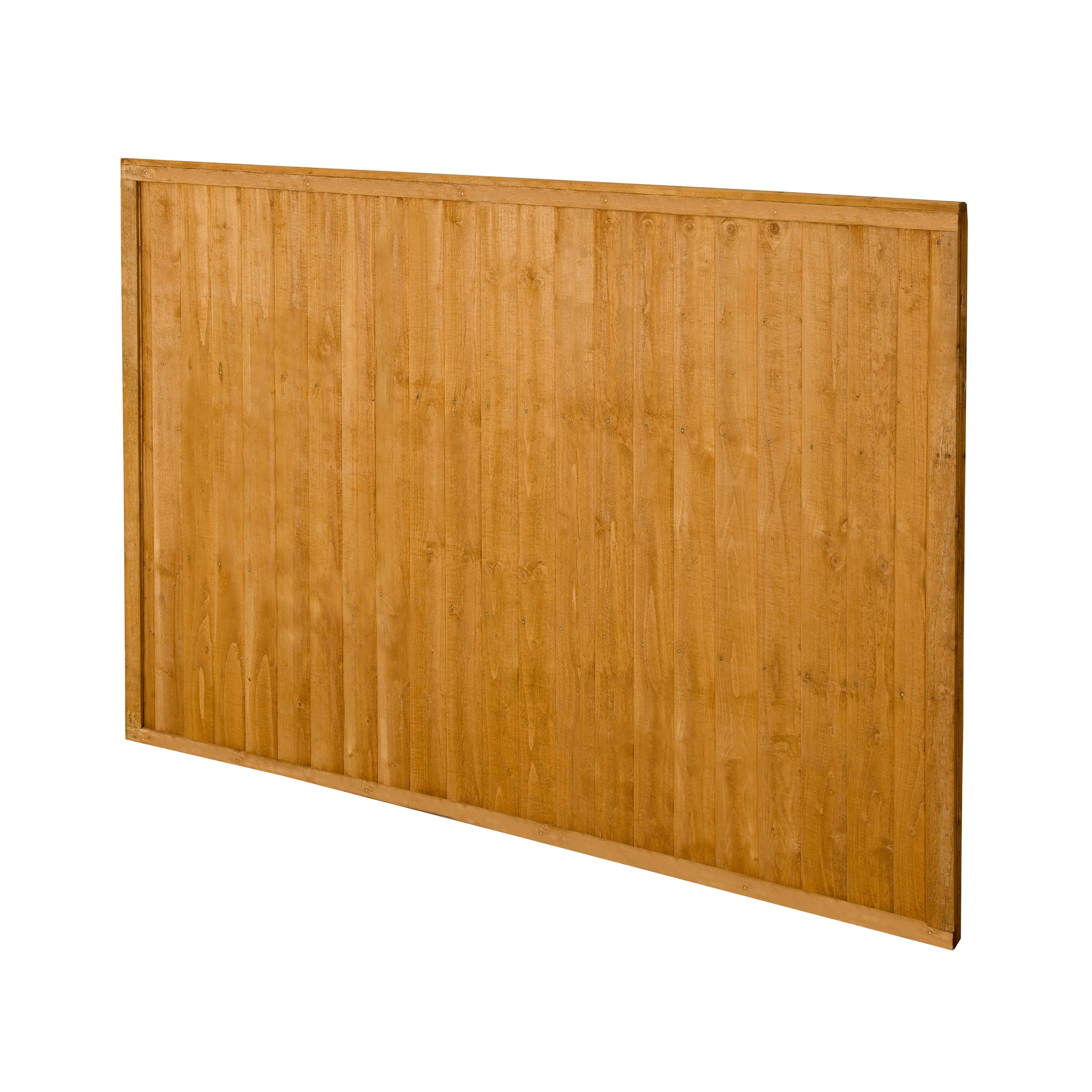 Forest Garden Closeboard Dip treated Fence panel (W)1.83m (H)1.22m, Pack of 3