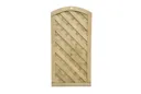 Forest Europa Dome Gate 6ft (1.83m high) Treated Timber