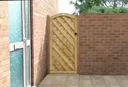 Forest Europa Dome Gate 6ft (1.83m high) Treated Timber