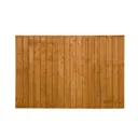 Forest Garden Dip treated Fence panel (W)1.83m (H)1.23m, Pack of 3