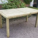 Forest Garden Rosedene Wooden Fixed Table