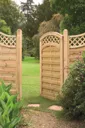 Forest Europa Prague Gate 6ft (1.80m high) Treated Timber