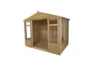 Forest Oakley Overlap Summerhouse 8x6 Treated Timber (Installed)