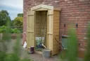 Forest Tall Shiplap Apex Garden Store 1830 x 1100 x 510mm Treated Timber (Installed)