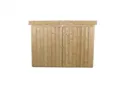 Forest Large Pent Outdoor Store 1450 x 1950 x 870mm Treated Timber (Installed)