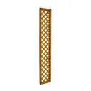 Forest Diamond Decorative Lattice Fence Topper 183 x 30cm Treated Golden Brown