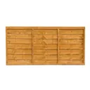 Traditional Lap Fence panel (W)1.83m (H)0.91m