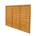 Traditional Lap Fence panel (W)1.83m (H)1.52m