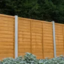 Traditional Lap Fence panel (W)1.83m (H)1.83m